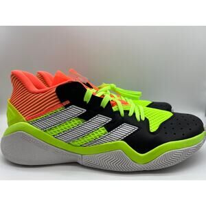 adidas Men's Harden Stepback Core Black Signal Coral Basketball EF9890 Size 13